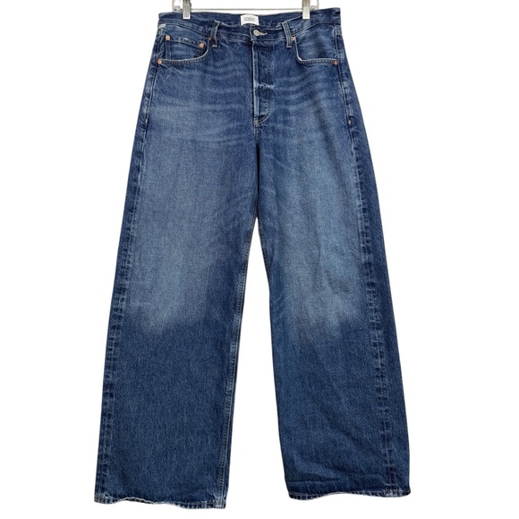 Evereve Citizens of Humanity AYLA Wide Bowed Barrel Leg Jeans - Picture 3 of 9